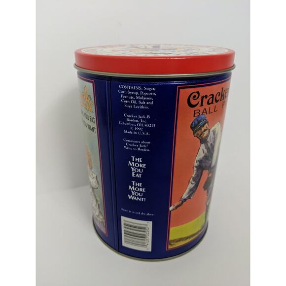 Vintage 1993 Cracker Jack Tin - Picture 3 of 7